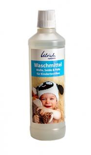 Prací gel na vlnu, hedvábí a kůži (pro děti-bez lanolinu) Ulrich - 500ml