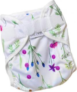 Svrchní PUL kalhotky Lillybe na SZ - Luční kvítí (bez patentek na SIO)