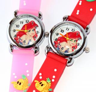 Dětské hodinky Fashion Jewerly - Mořská víla, Rybka, Mořské království, Princezna Ariel 2790
