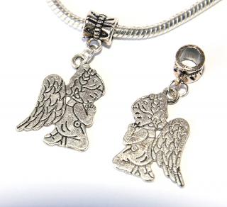 Korálek Fashion Jewerly - Přívěsek modlící se Anděl, Andílek, Strážce, Důvěra, Angel 2987