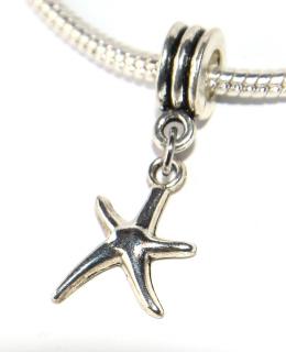 Korálek Fashion Jewerly - Přívěsek Mořská hvězdice, hvězda, Moře, Cestování, Příroda, Starfish 3235