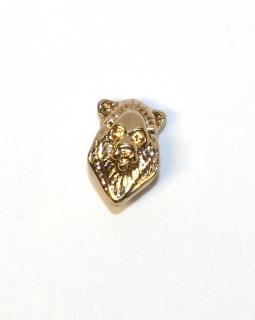 Korálek Fashion Jewerly - Zlatý lev 1088 (pozlacené 18k)