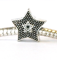Korálek na náramek Fashion Jewerly - Hvězda, Noční obloha 2175