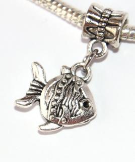 Korálek na náramek Fashion Jewerly - Ryba, Rybička, Moře, Prázdniny, Love Fishing 2672