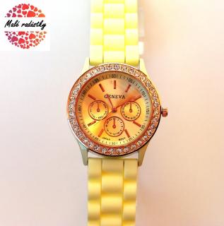MR Dámské hodinky - žluté 303