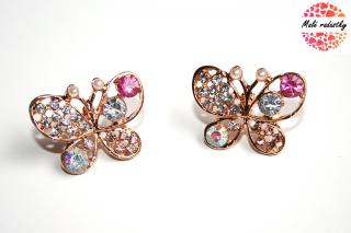 Náušnice Fashion Jewerly - Motýlek 239
