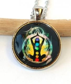 Řetízek Fashion Jewerly - Amulet Meditace, Čakry, Yoga, Jóga, Naděje 2079