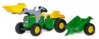 Rolly Toys šlapací traktor s nakladačem rollyKid John Deere