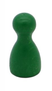1 zelená figurka