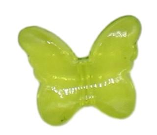 1 zelený motýlek