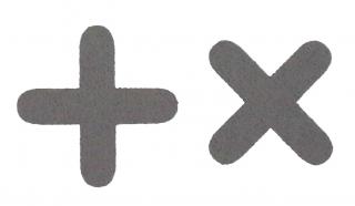 5x filcový křížek
