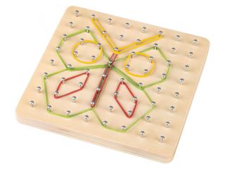 Geoboard dřevěný hlavolam