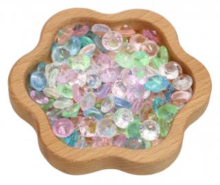 Předměty skvělé k počítání s krásnými předměty (60 fialových diamantů)