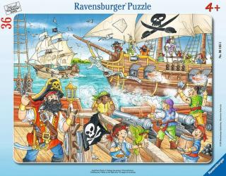 Puzzle Bitva pirátů (36 dílků)