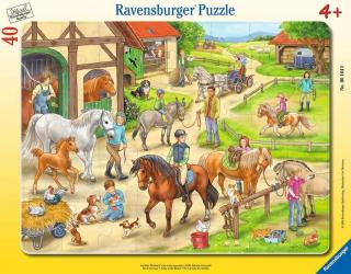 Puzzle Den na ranči (40 dílků)