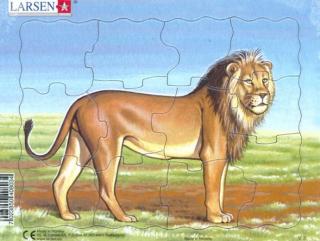 Puzzle Lev (12 dílků)