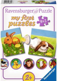 Puzzle Roztomilá zvířátka (9 dvojic)