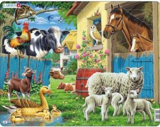 Puzzle Zvířata na farmě (23 dílků)