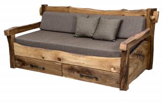 Rozkládací postel  Corona matrace: bez matrací a opěrek, rozměr: 80/160x200cm