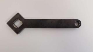 Klíč na plynový uzávěr kuželový KK 12mm (Klíč pro plynové uzávěry kuželové 12mm  otvor pro 4 hran)