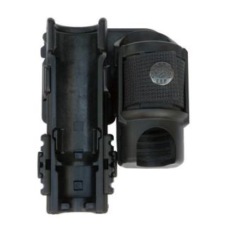 dvojité plastové pouzdro pro obušek a obranný sprej typ spony: Rotační