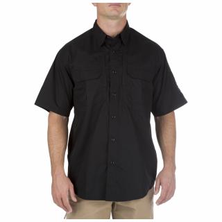 košile 5.11 TACLITE PRO - krátký rukáv barva: 019 - BLACK (černá), velikost: L