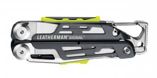 multifunkční nástroj Leatherman SIGNAL barva: ČERNÉ NÁSTROJE/STŘÍBRNÁRUKOJEŤ