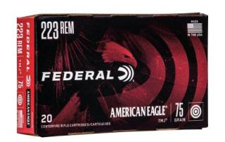 náboj kulový Federal, American Eagle, .223 Rem., 75GR, TMJ