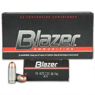náboj pistolový CCI Blazer Aluminium, .45 ACP, 230gr, FMJ