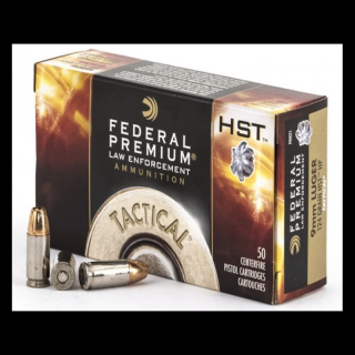náboj pistolový Federal Premium Tactical HST HP, 9mm Luger, 124gr