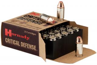 náboj pistolový Hornady, CRITICAL DEFENCE, 9mmBr (.380Auto)/90gr, FTX CD