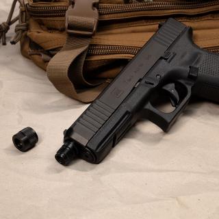 pistole samonabíjecí GLOCK 17 G5 MOS, 9mmL Závit: M13,5x1 levý