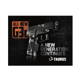 pistole samonabíjecí Taurus, Model: G3c, Ráže: 9mm Luger, hl.: 81mm, 12+1, černá