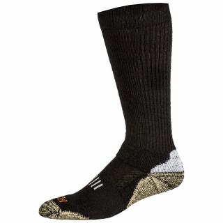ponožky 5.11 MERINO CREW SOCK barva: 019 - BLACK (černá), velikost: L