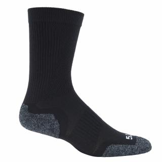 ponožky 5.11 SLIP STREAM CREW SOCK barva: 019 - BLACK (černá), velikost: L