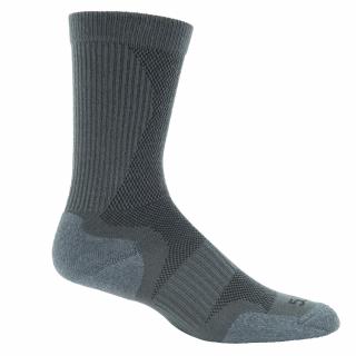 ponožky 5.11 SLIP STREAM CREW SOCK barva: 032 - GUNMETAL GREY (šedá), velikost: L