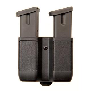 pouzdro na pistolové zásobníky (2x) Blackhawk, pro dvouřadé zás., černé, průvlek+pádlo
