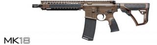 puška samonabíjecí Daniel Defence DDM4 MK18 MilSpec+ RAIL,  223Rem, 10,3