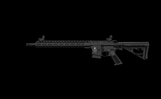 puška samonabíjecí Schmeisser AR15 M5FL 16,75  barva: ČERNÁ