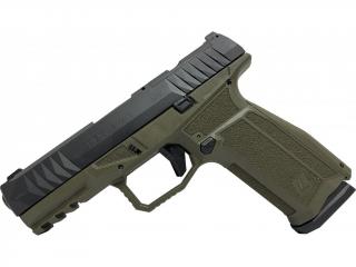 samonabíjecí pistole AREX Delta X Gen. 2, 9mmL barva: ZELENÁ, Mířidla: standardní, Optic Ready: ANO