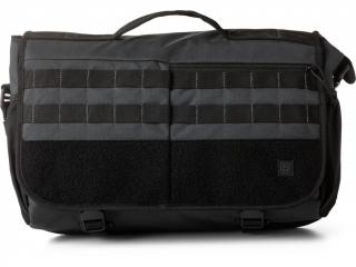 taška na notebook 5.11 OVERWATCH MESSENGER barva: 026 - DOUBLE TAP (kombinace šedá+černá)