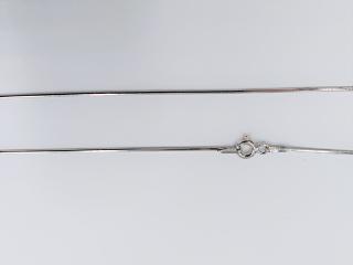 Stříbrný řetízek- snake hranatý délka 50 cm - 3,1 g, Ag 925/1000+Rh