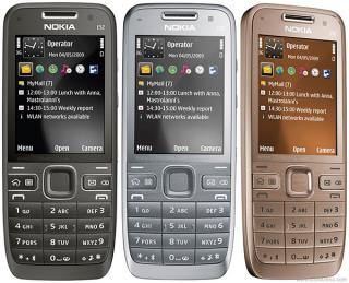 Nokia E52 Barva: Černá