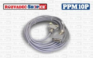 Multicore kabel PPM - 10P Delka 10 m