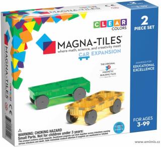 Magnetická stavebnice MagnaTiles rozšiřující set - auta