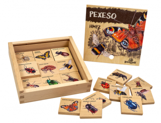 Pexeso Klasické - Z říše hmyzu