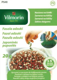 Fazol Adzuki na klíčky Vilmorin Premium 20 g