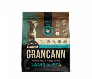 Grancann Lamb & Hemp seeds Adult small & medium breeds Balení: 1 kg