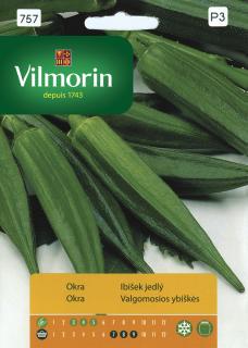 Ibišek jedlý - okra Vilmorin Premium 2 g