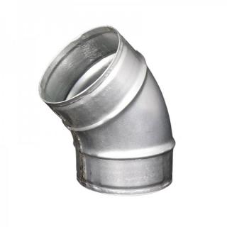 Koleno pro vzduchotechniku 125 mm 45 °